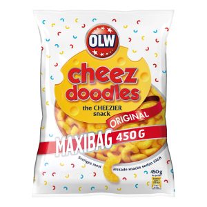 OLW Maxibag Cheez Doodles - 450 gram