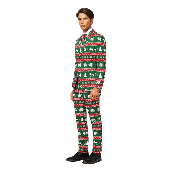 OppoSuits Festive Green Kostym - 62
