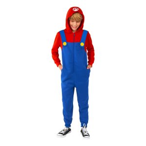 OppoSuits Mario Barn Onesie - Medium