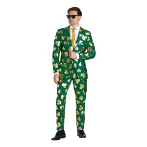 OppoSuits Mr. Clover Clover Kostym - 48