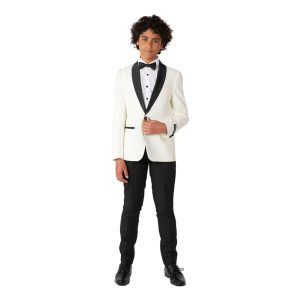 OppoSuits Teen Pearly White Smoking - 158/164