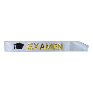 Ordensband Examen Guld Metallic