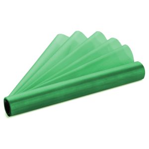 Organzatyg Smaragdgrön