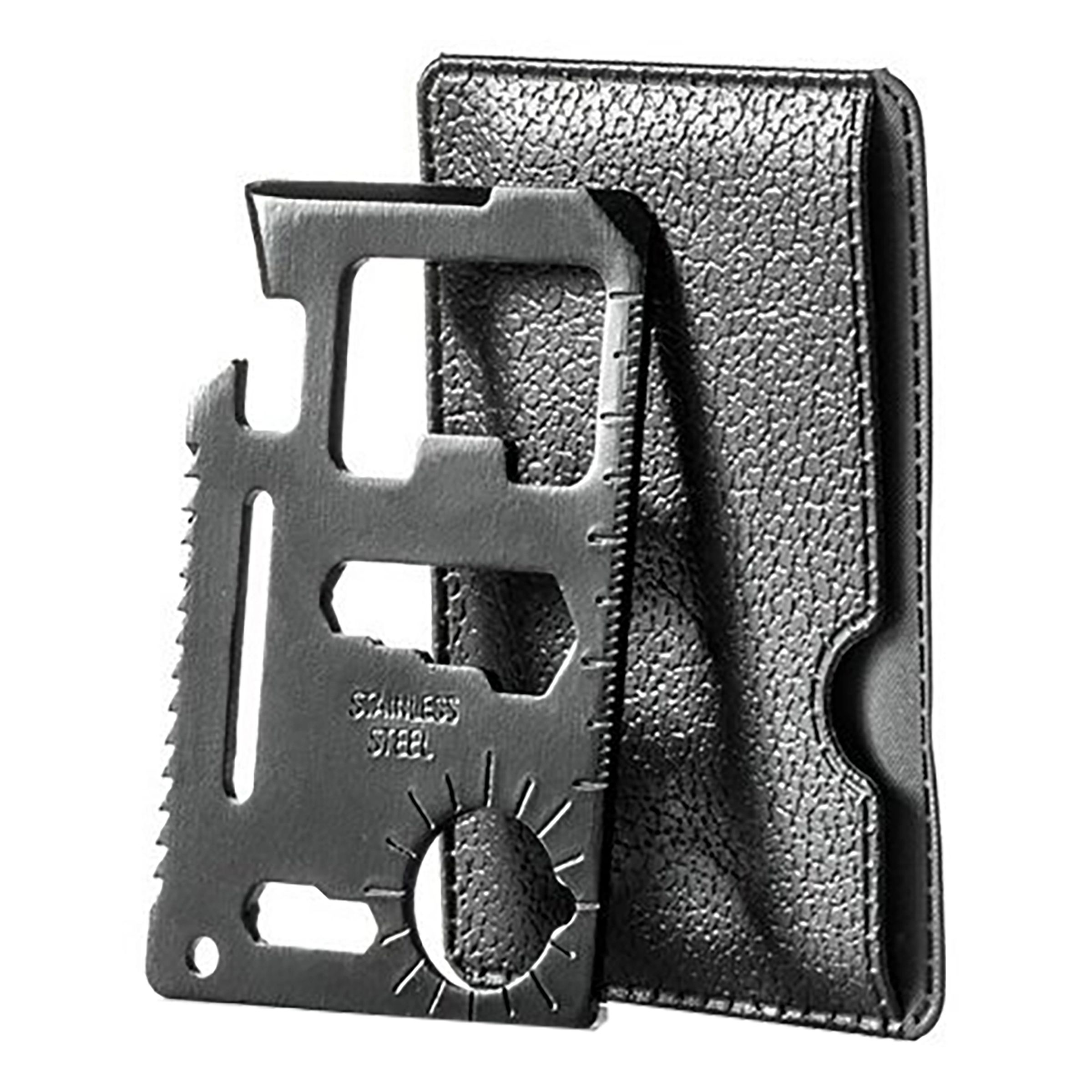 Överlevnadskort Multiverktyg - Svart