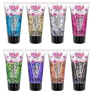 PaintGlow Chunky Glitter Gel Holografiskt