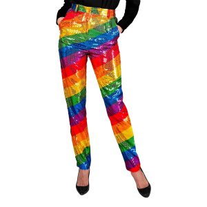 Paljettbyxor Dam Flerfärgade - X-Large