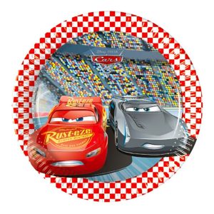 Pappersassietter Bilar/Cars 3 - 8-pack
