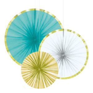 Pappersfjädrar Pineapple Vibes - 3-pack