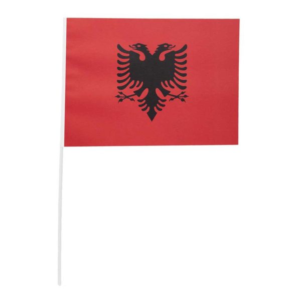 Pappersflagga Albanien