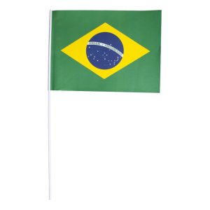 Pappersflagga Brasilien