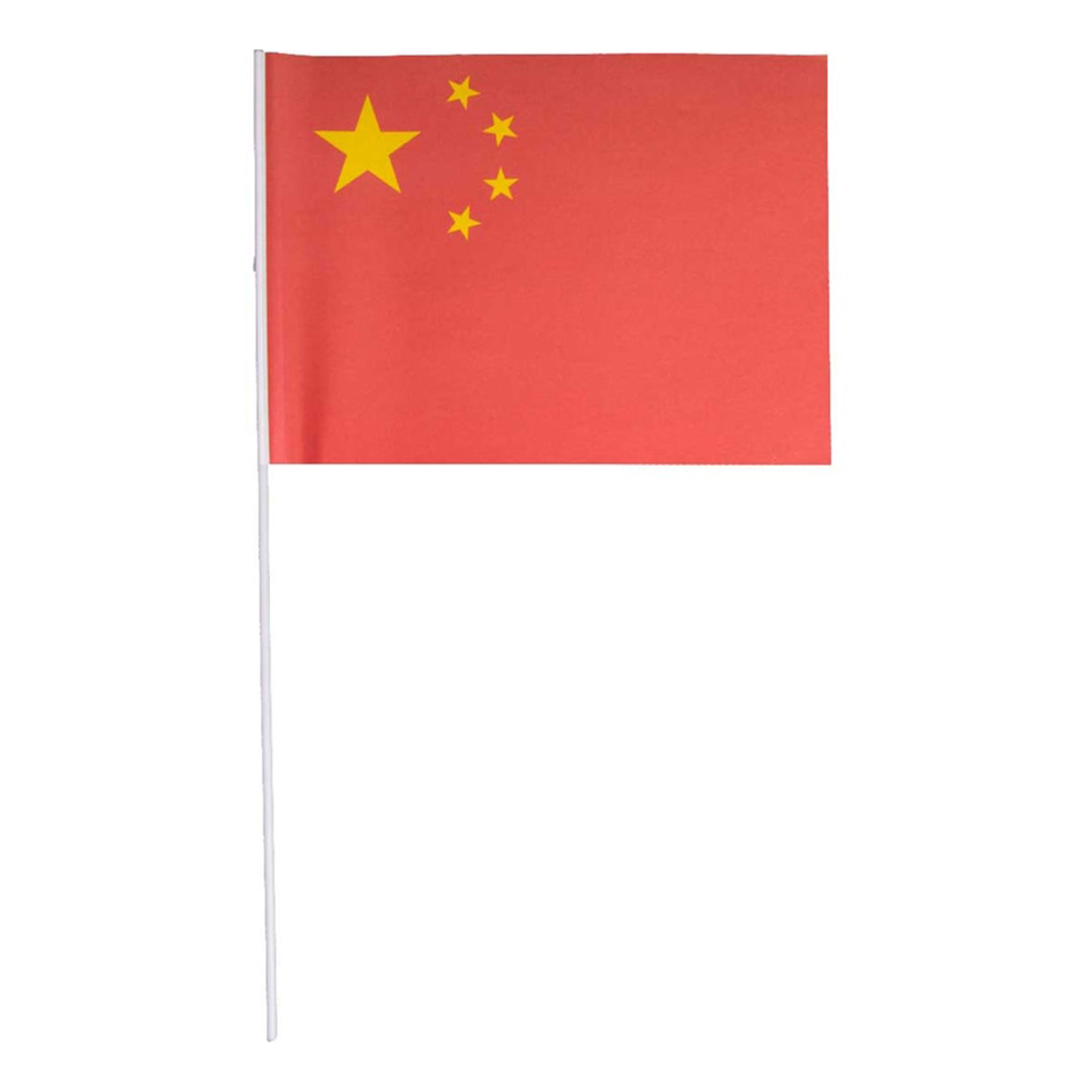 Pappersflagga Kina