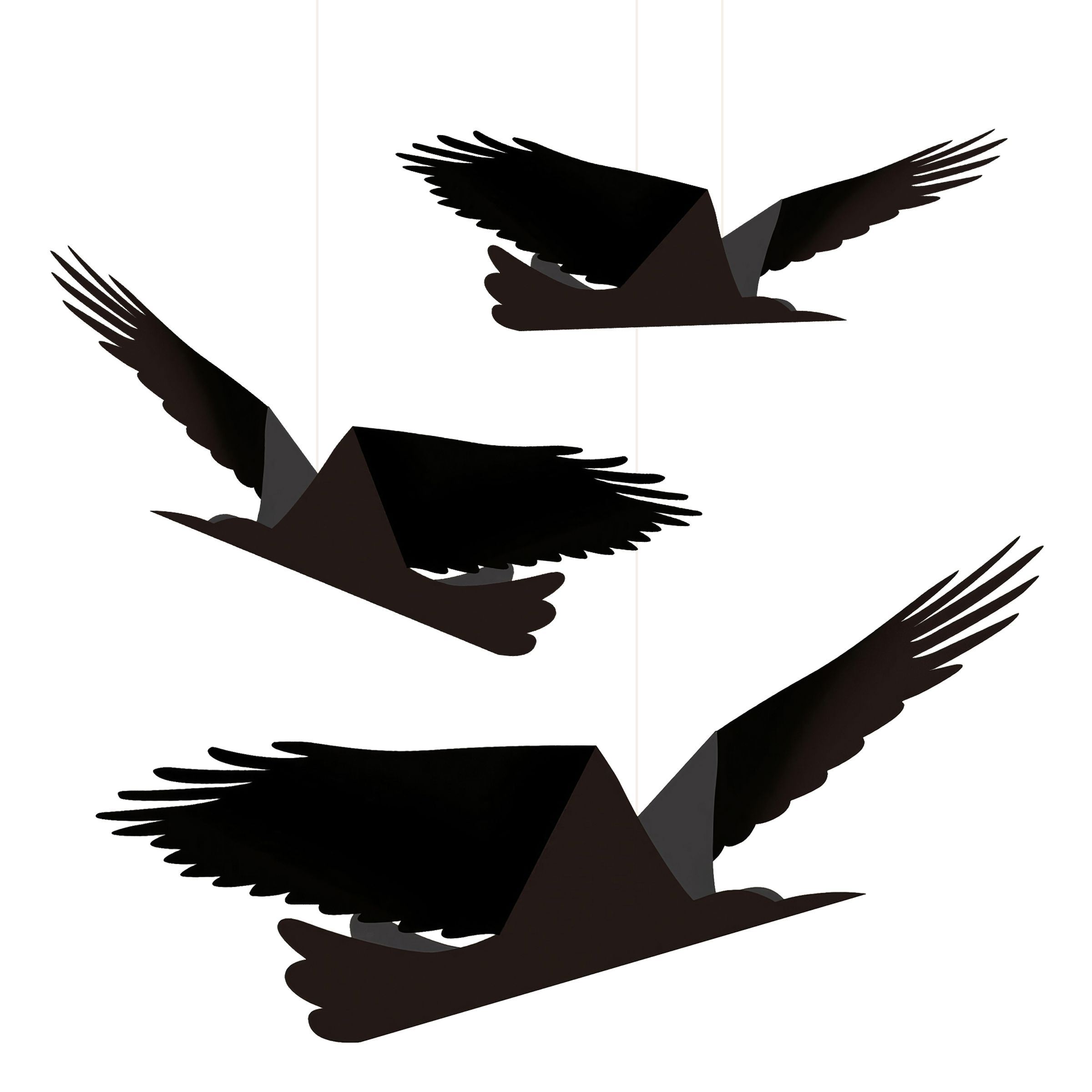 Papperskorpar för Dekoration - 3-pack