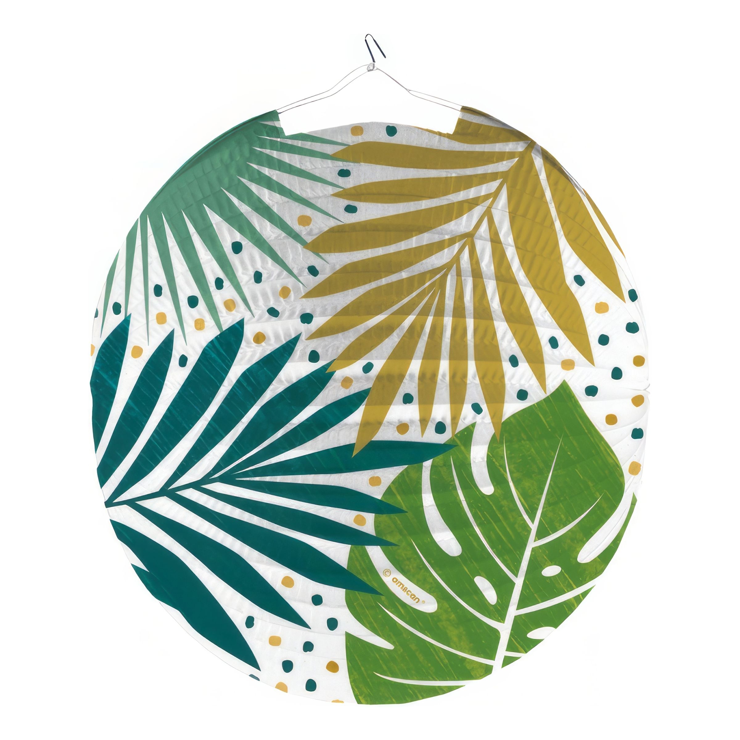 Papperslykta Rund Key West