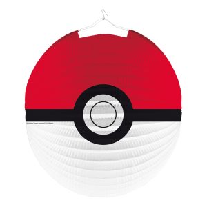 Papperslykta Rund Pokémon Ball