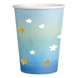 Pappersmuggar Baby Boy Blå - 8-pack