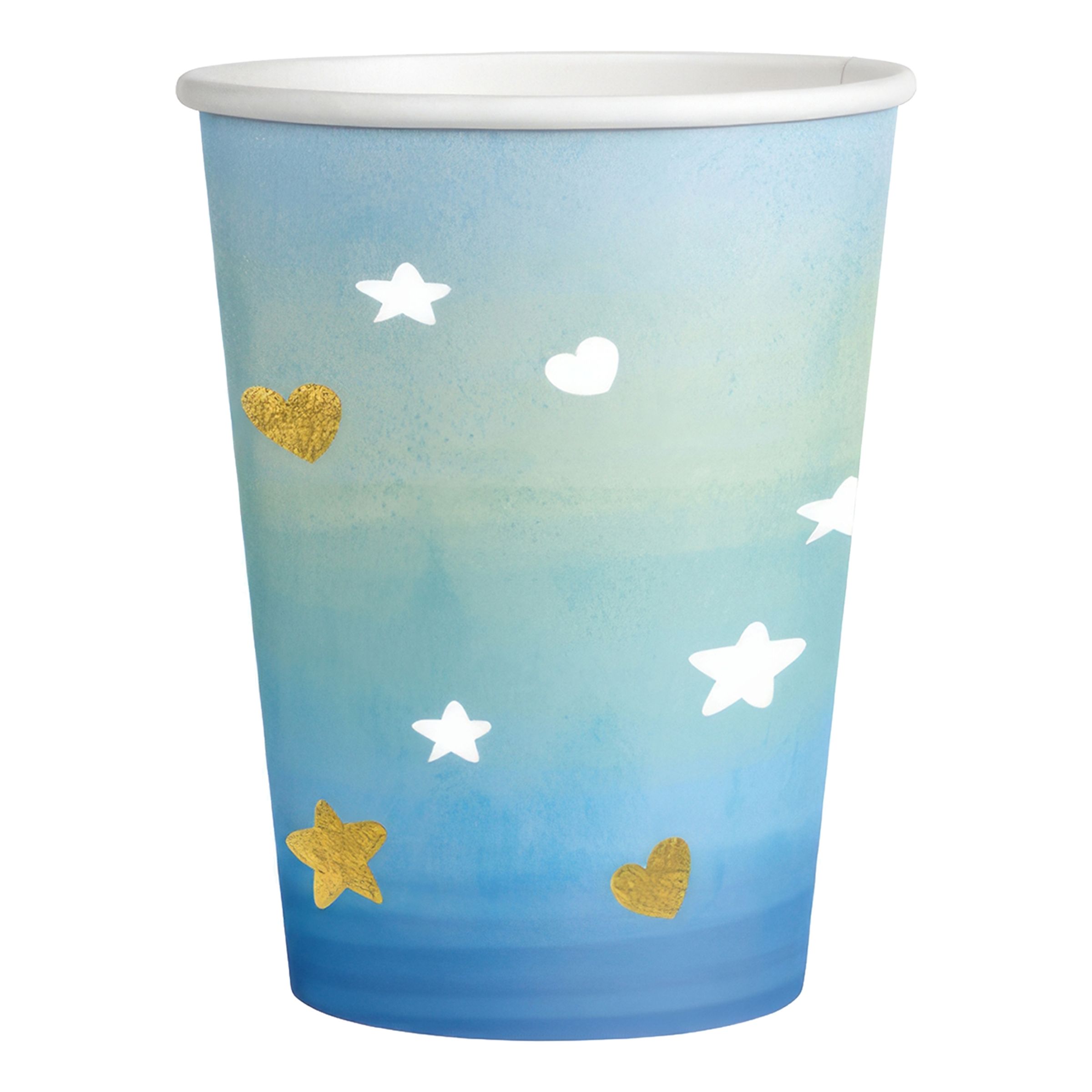 Pappersmuggar Baby Boy Blå - 8-pack