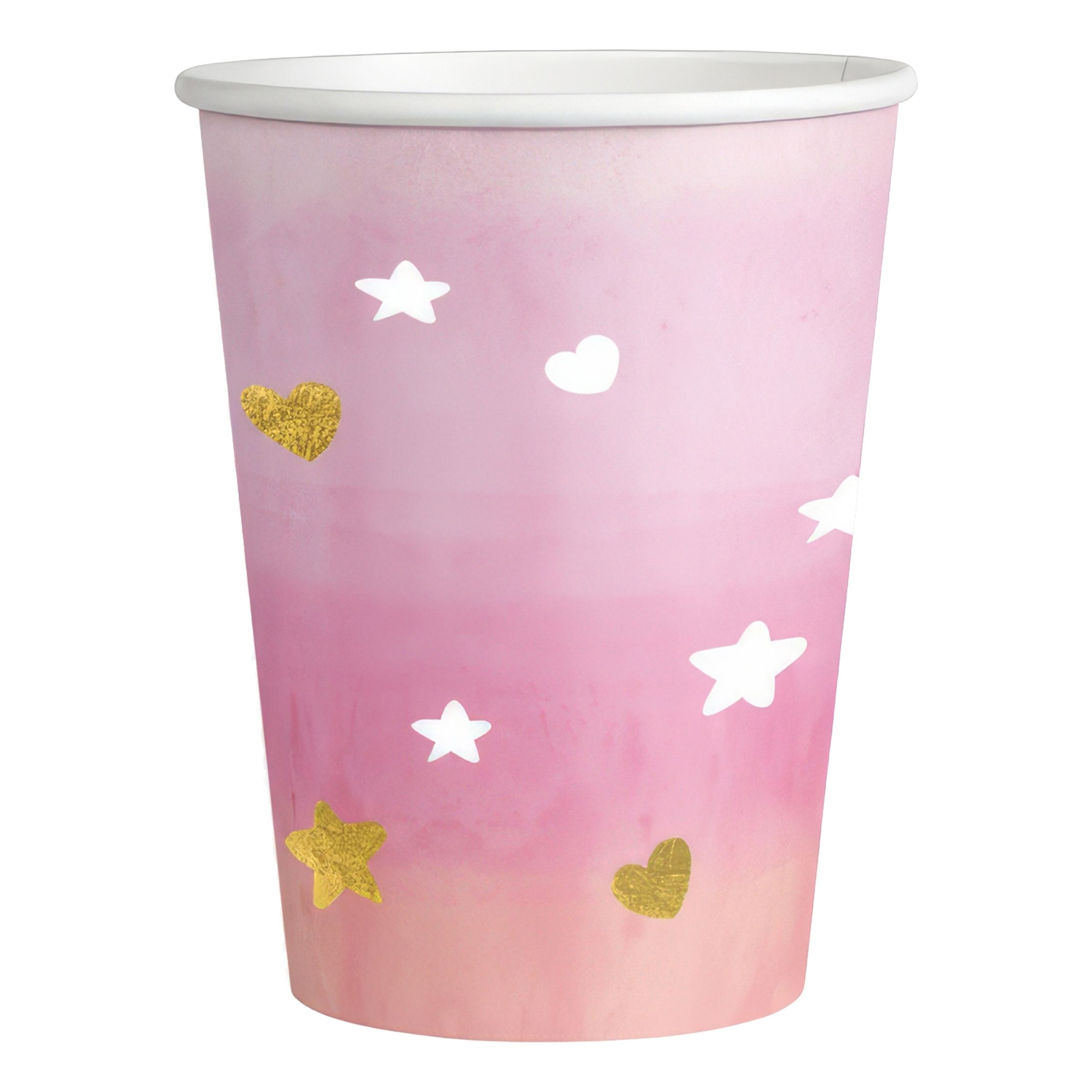 Pappersmuggar Baby Girl Rosa - 8-pack