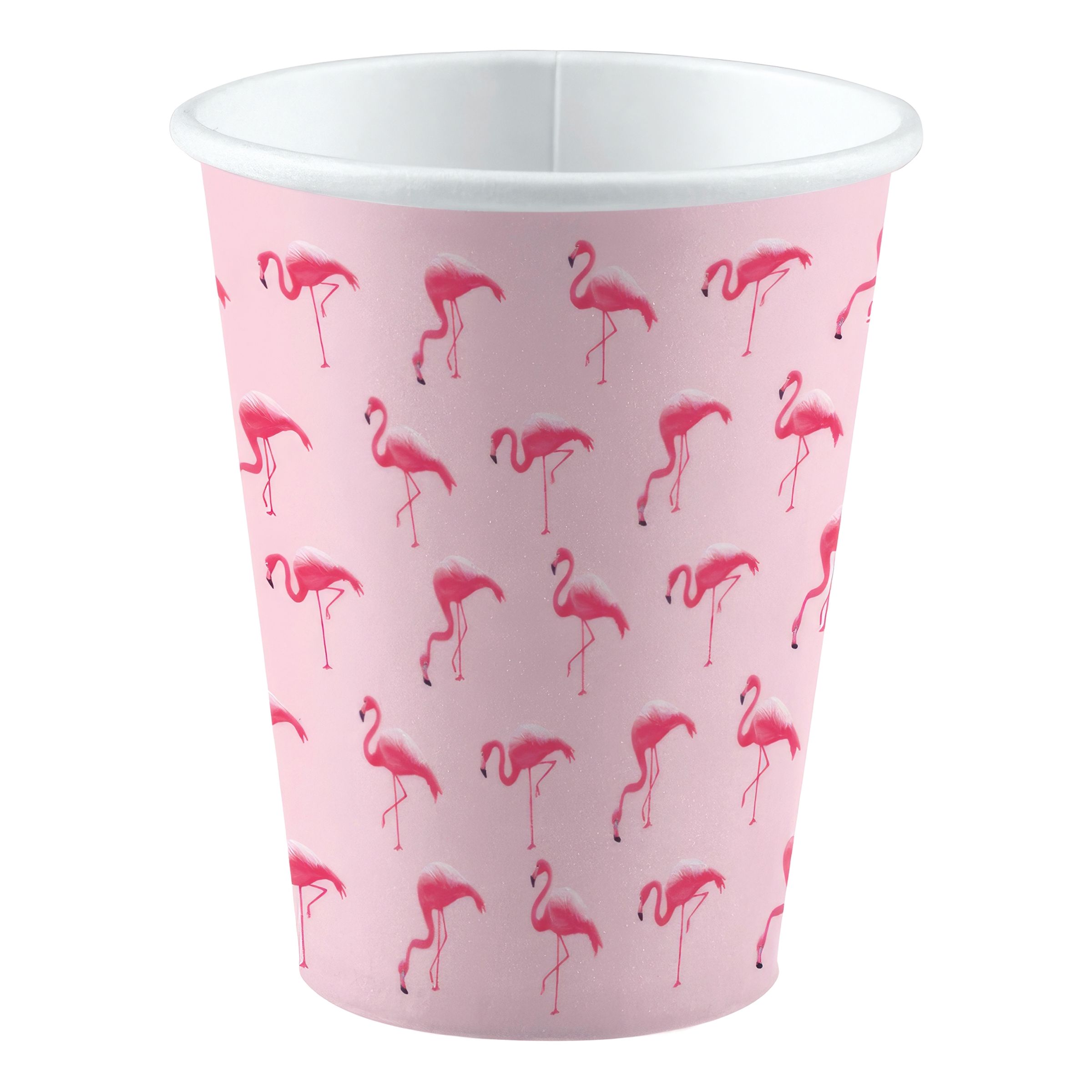Pappersmuggar Flamingo Paradise - 8-pack