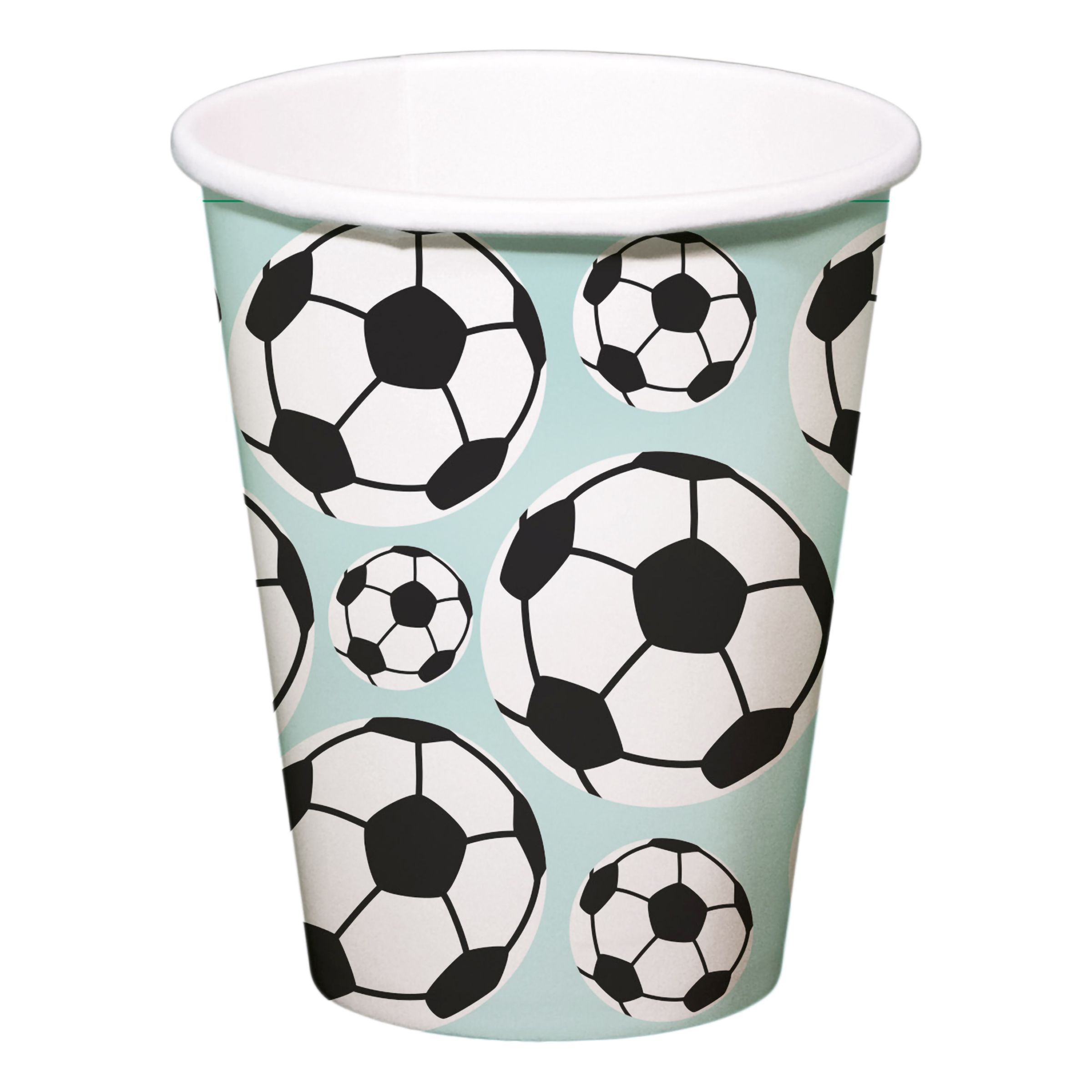 Pappersmuggar Fotbollar - 8-pack