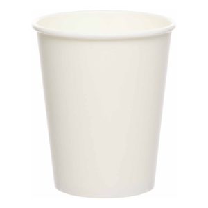 Pappersmuggar Kokos Vit - 8-pack