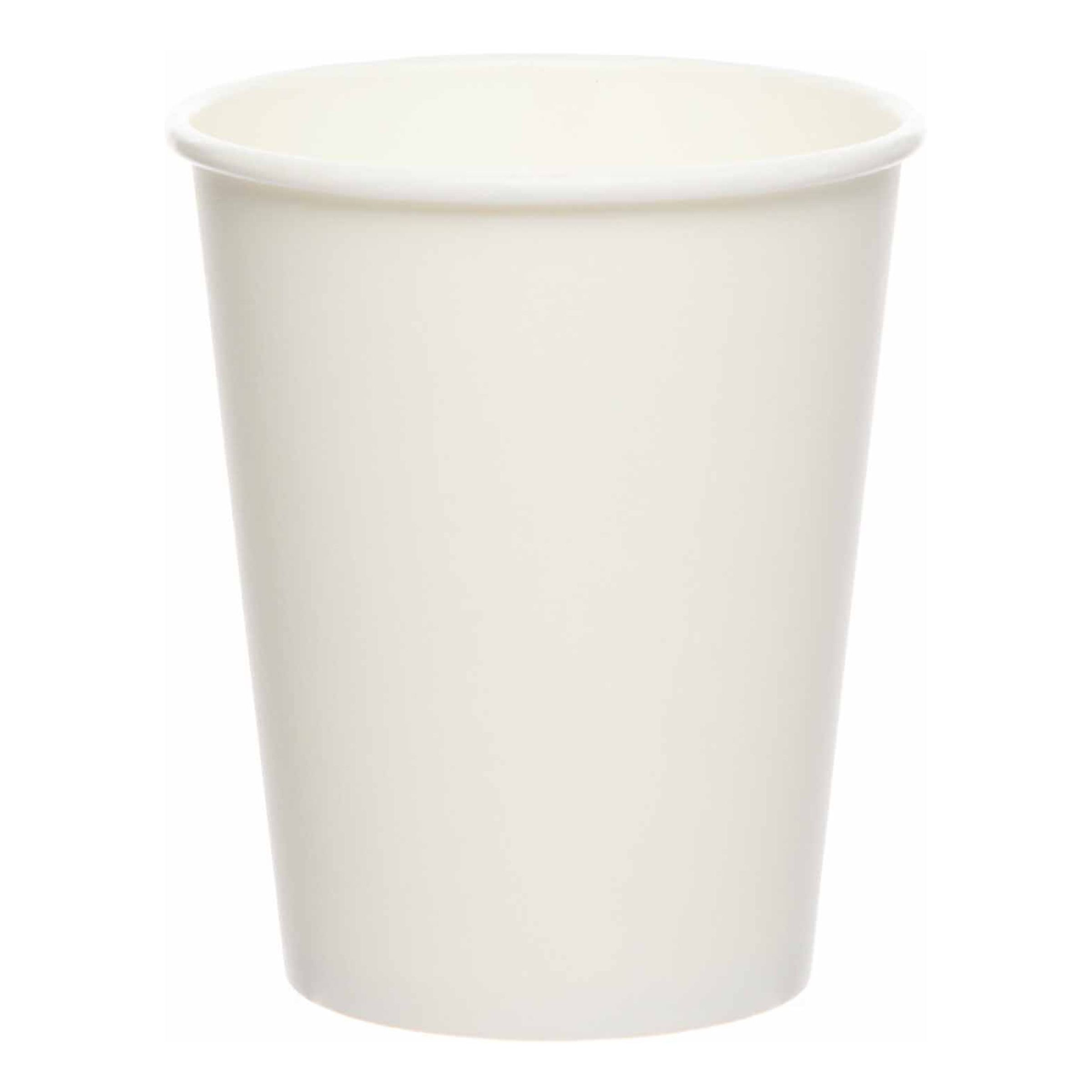 Pappersmuggar Kokos Vit - 8-pack