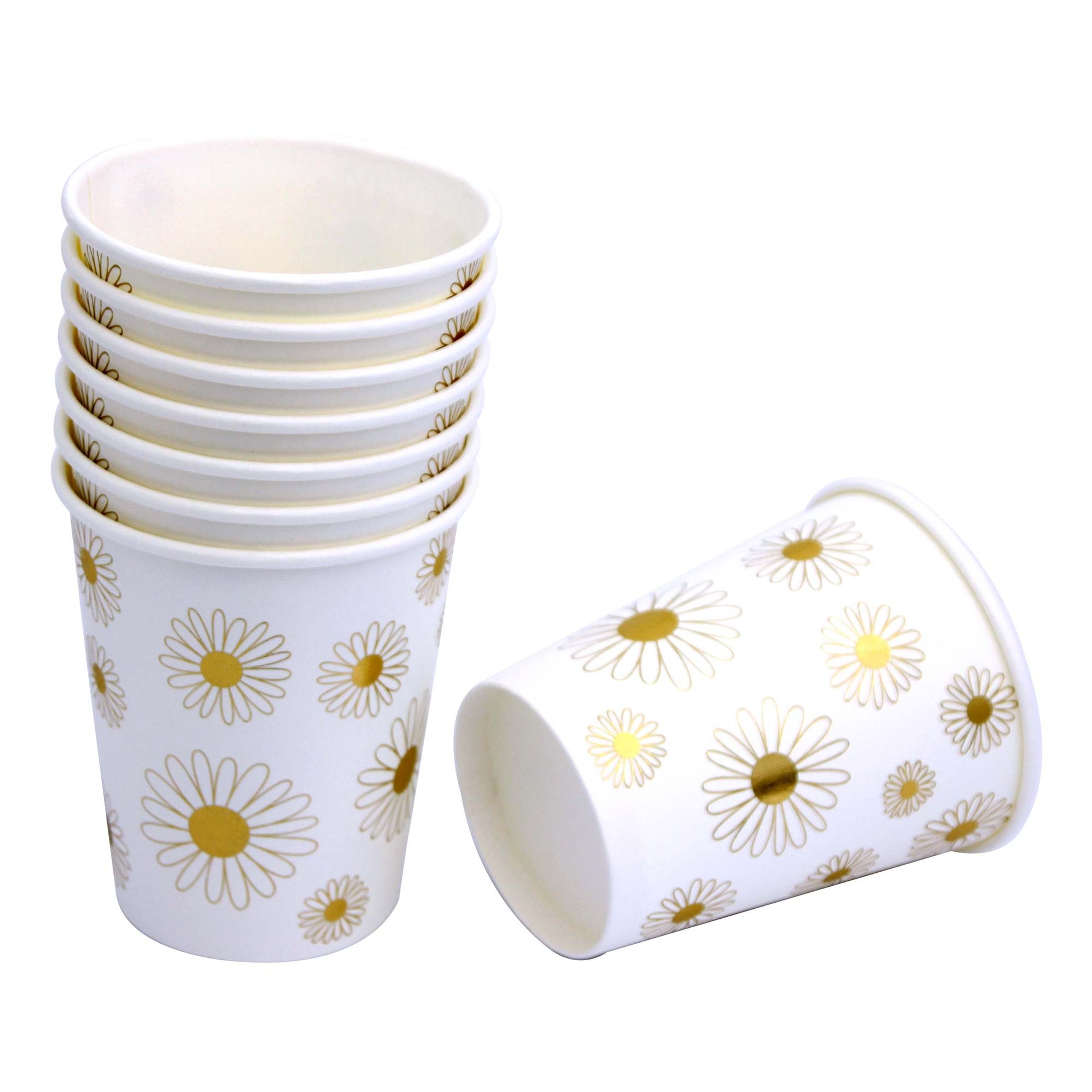 Pappersmuggar Prästkragar - 8-pack