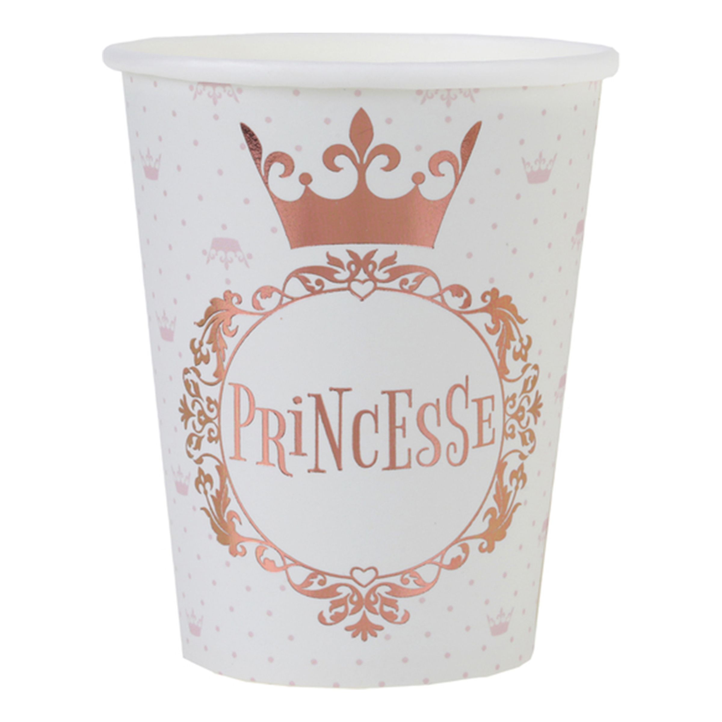 Pappersmuggar Princesse Roséguld
