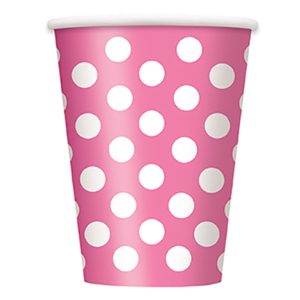 Pappersmuggar Rosa Prickiga - 6-pack