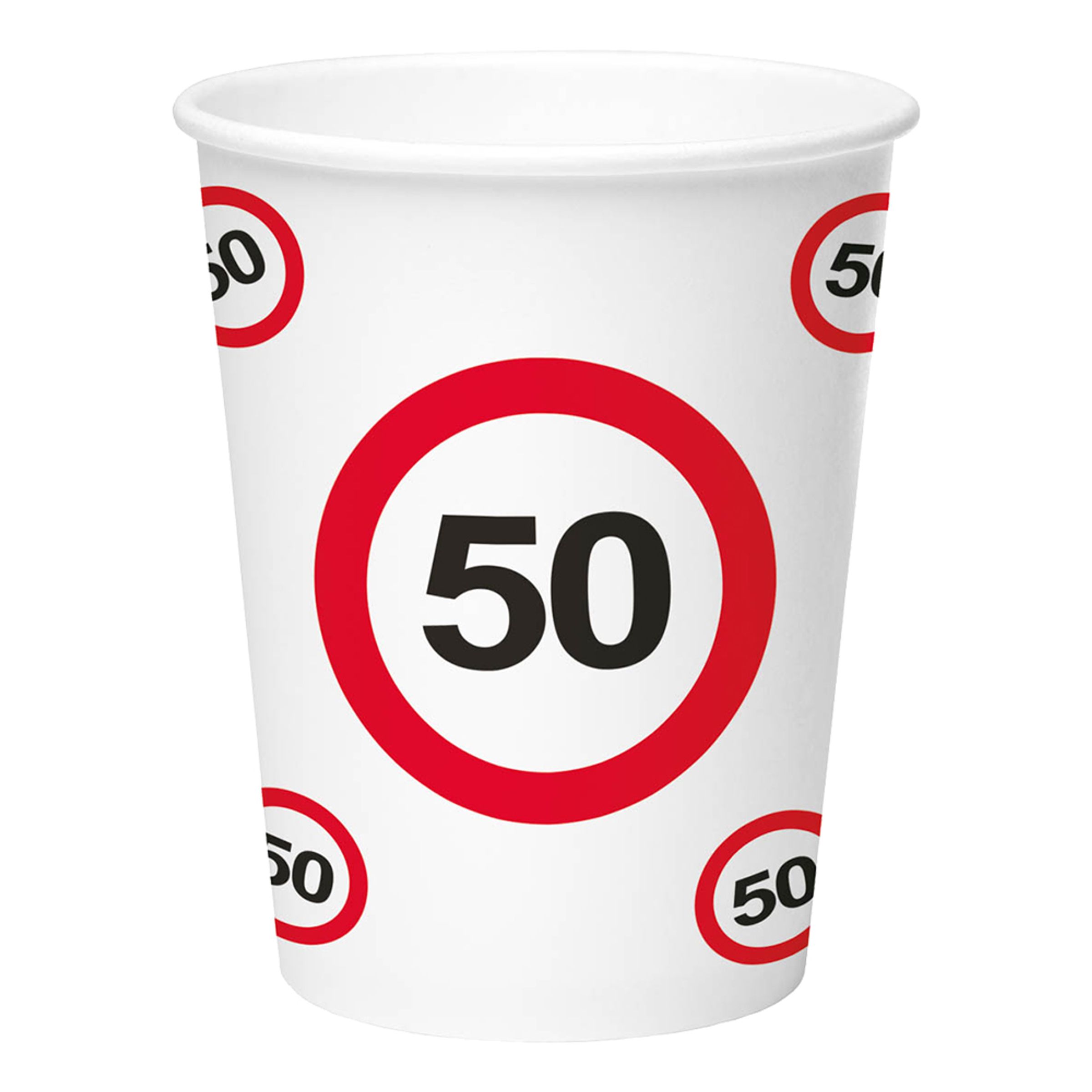 Pappersmuggar Trafikskylt - Trafikskylt 50