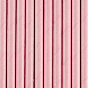 Papperssugrör Ljusrosa