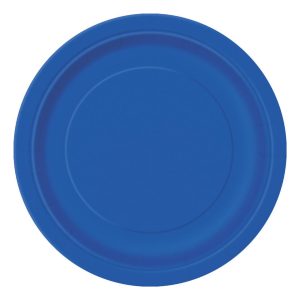 Papperstallrikar Blå - 8-pack