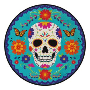 Papperstallrikar Day of the Dead - 8-pack