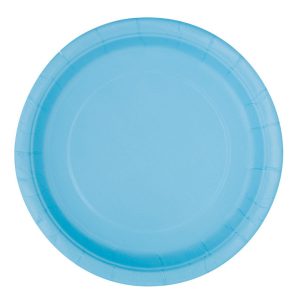 Papperstallrikar Ljusblå - 16-pack