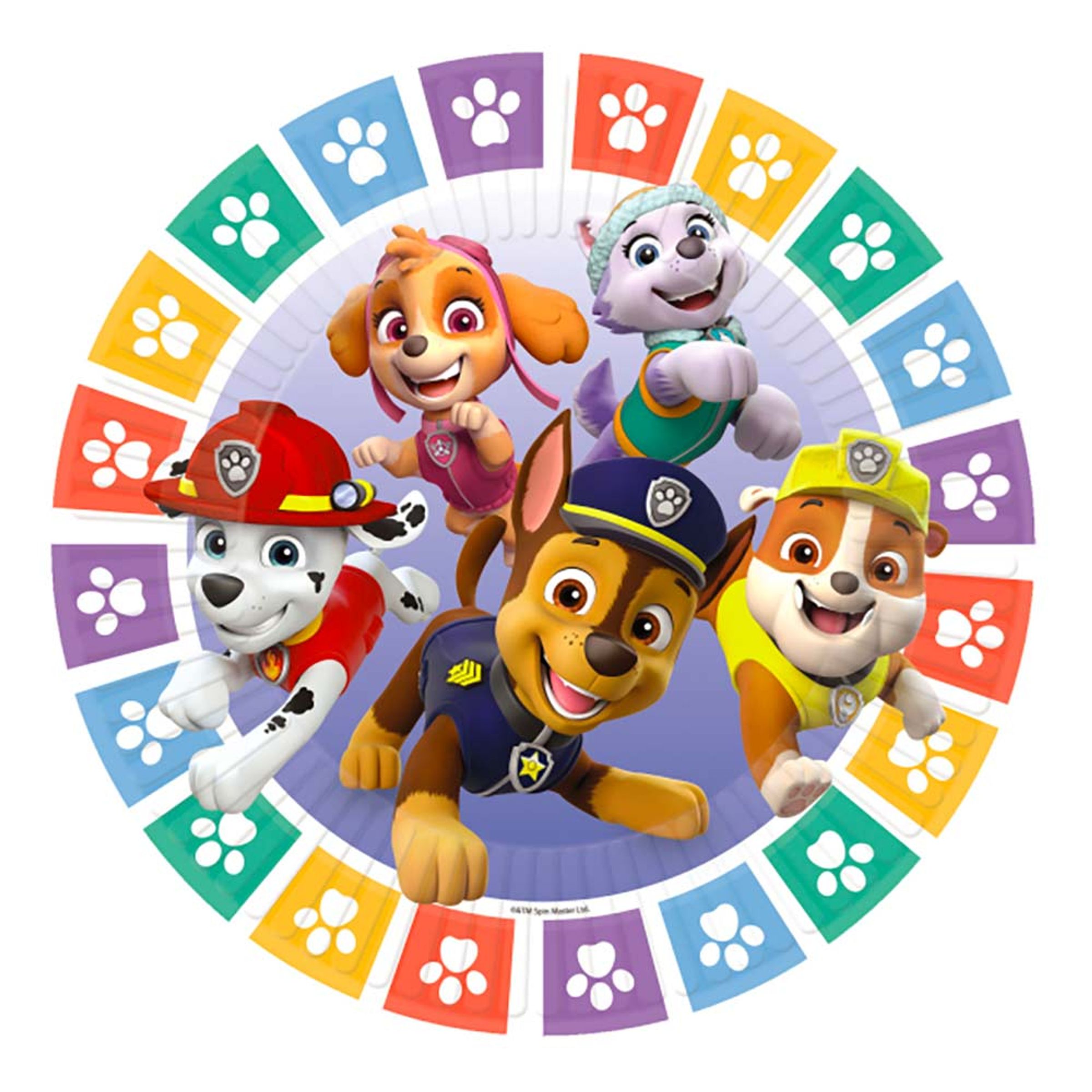 Papperstallrikar Paw Patrol - 8-pack