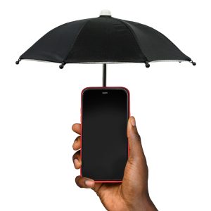 Paraply för Mobilen