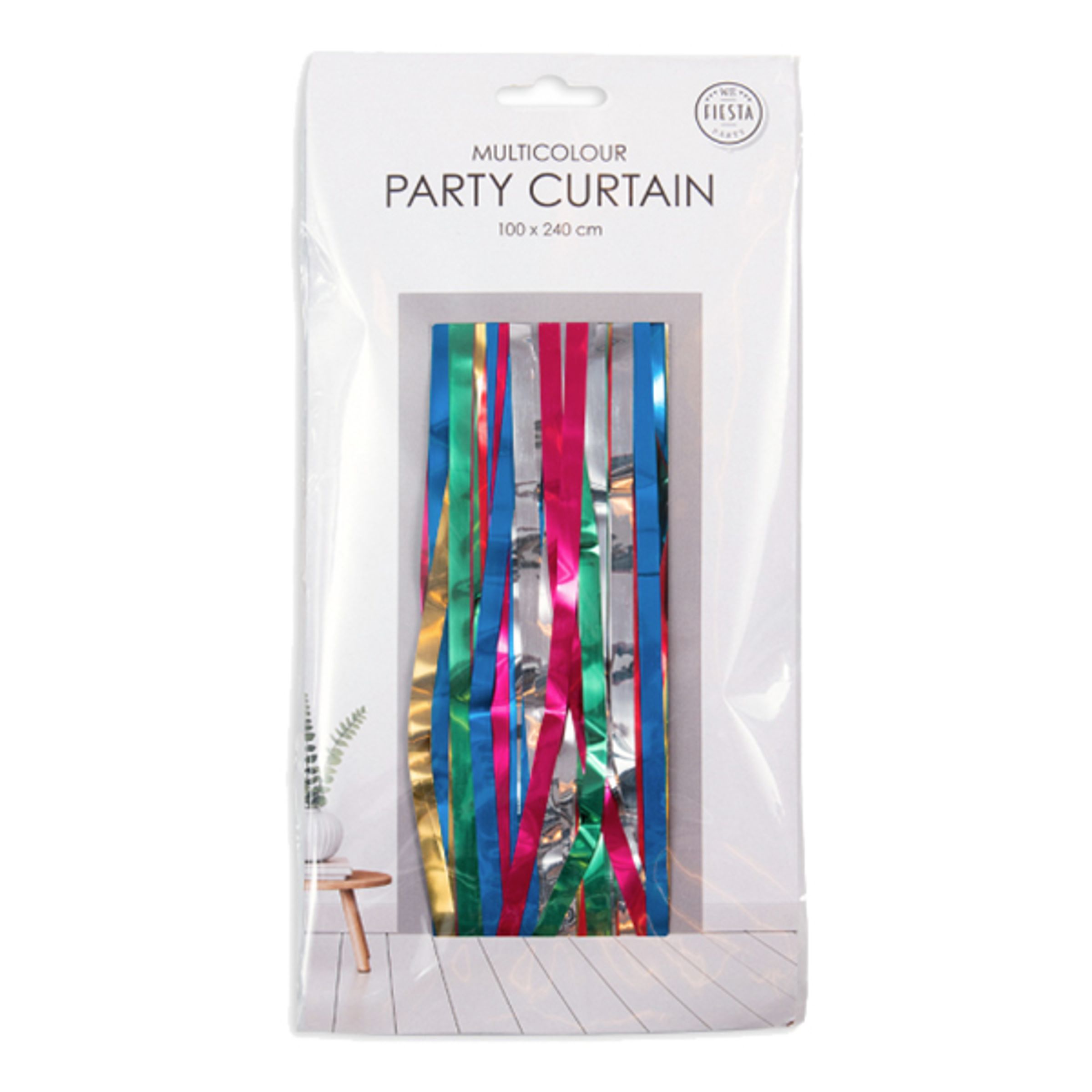 Dörrdraperi Flerfärgad