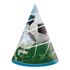 Partyhattar Fotboll - 6-pack