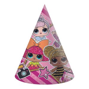 Partyhattar L.O.L. - 6-pack