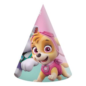 Partyhattar Paw Patrol Skye & Everest - 6-pack