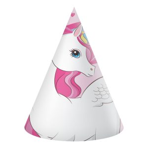 Partyhattar Unicorn - 6-pack