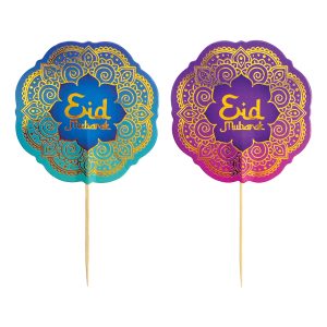 Partypicks Eid Mubarak - 12-pack