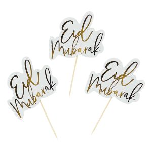 Partypicks Eid Mubarak - 12-pack