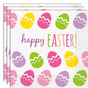 Påskservetter Påskägg Happy Easter