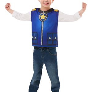 Paw Patrol Dräkt Chase Väst Barn