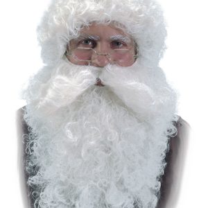 Peruk med Tomteskägg