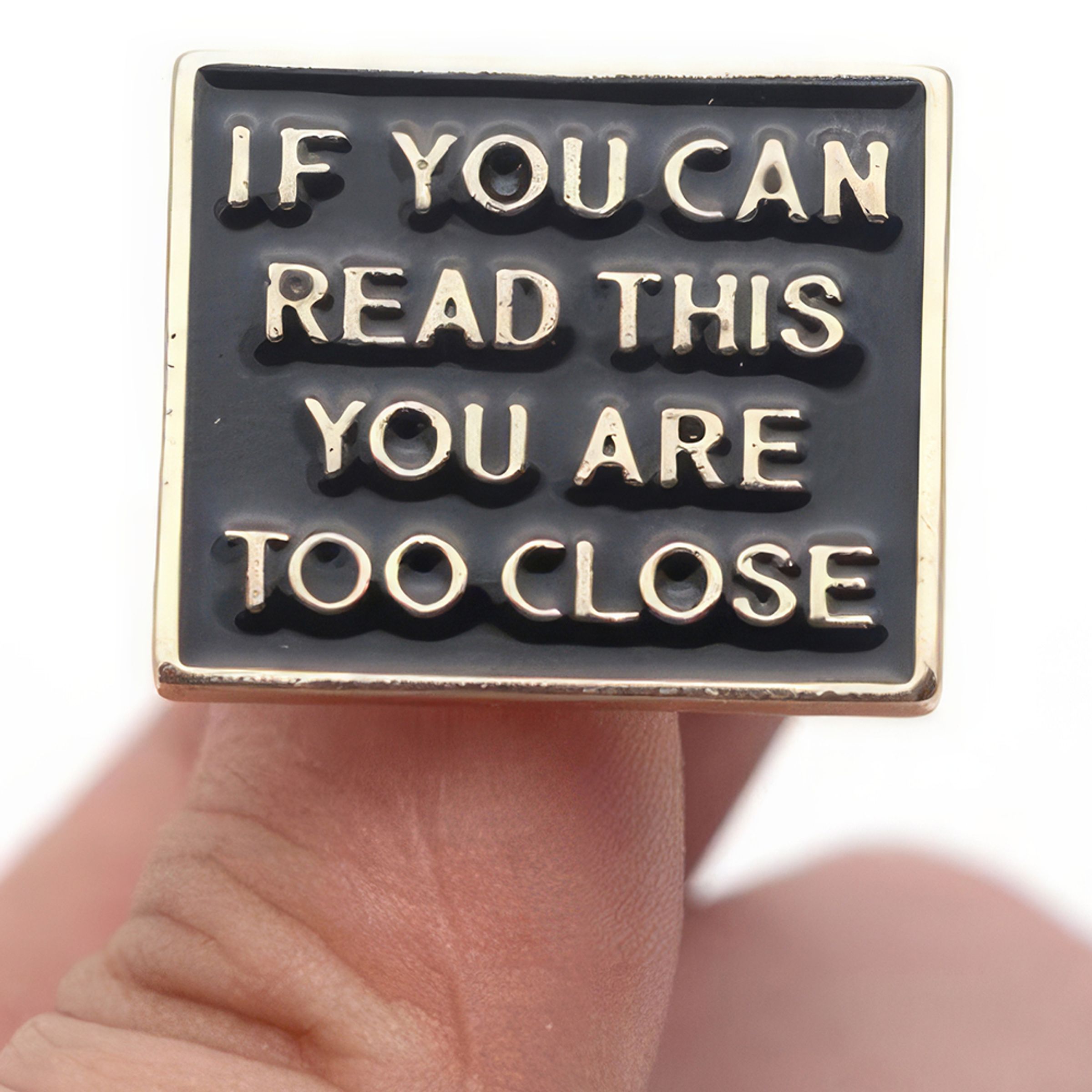 Pin If You Can Read This...