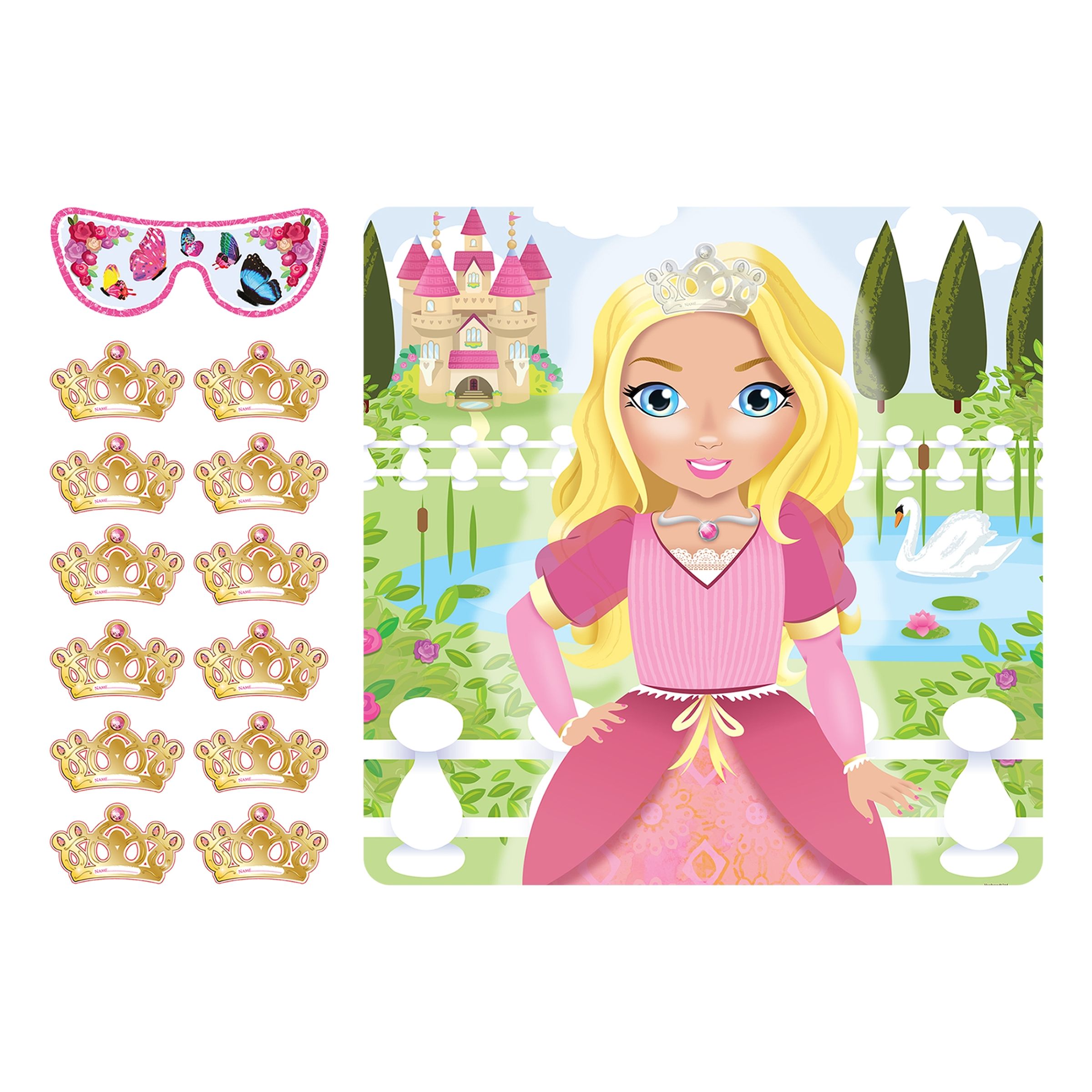 Pinna Kronan Spel Prinsessa