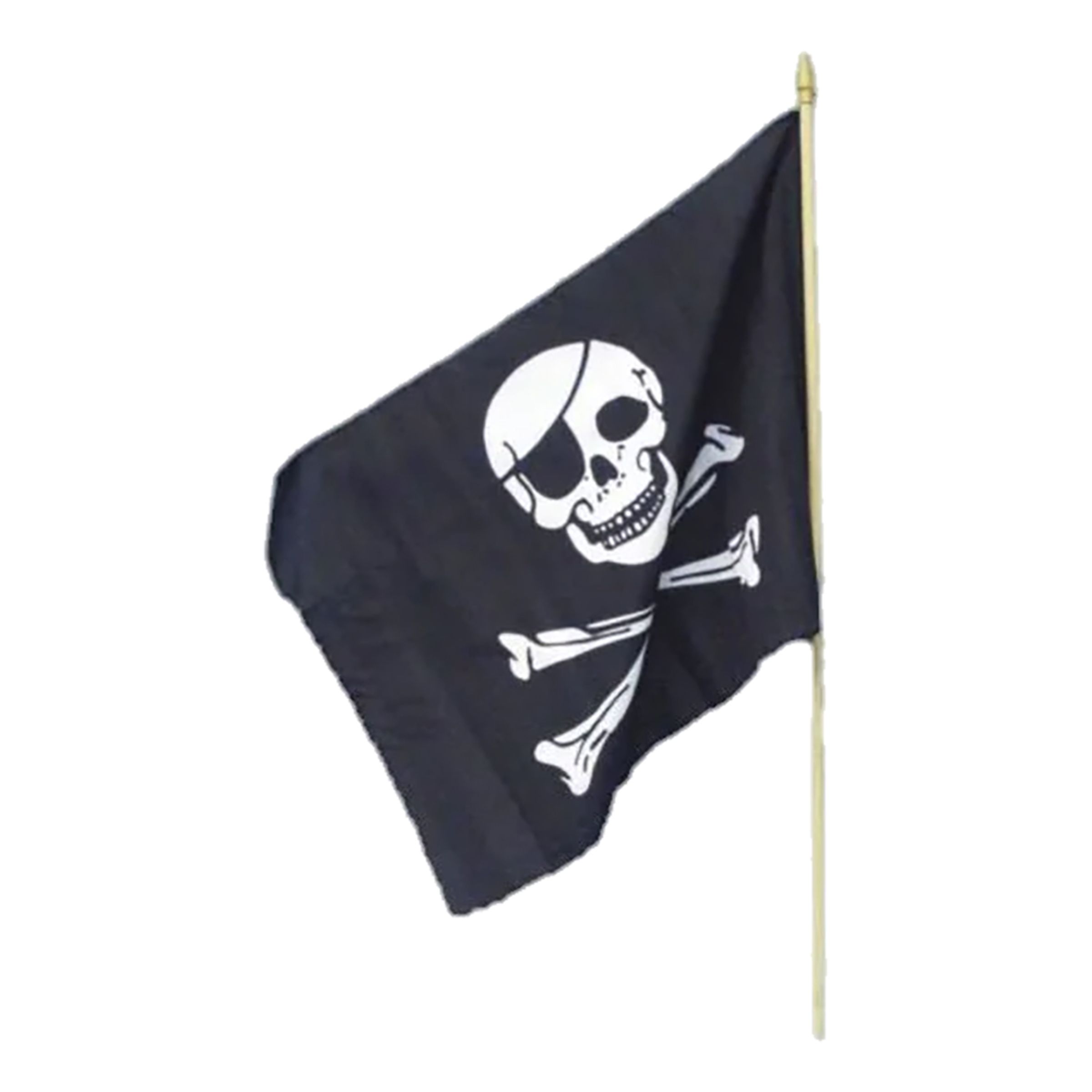 Piratflagga på Pinne