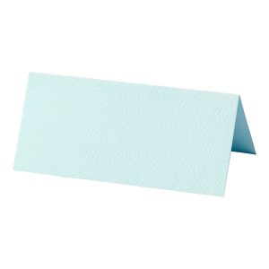 Placeringskort Ljusblå - 20-pack