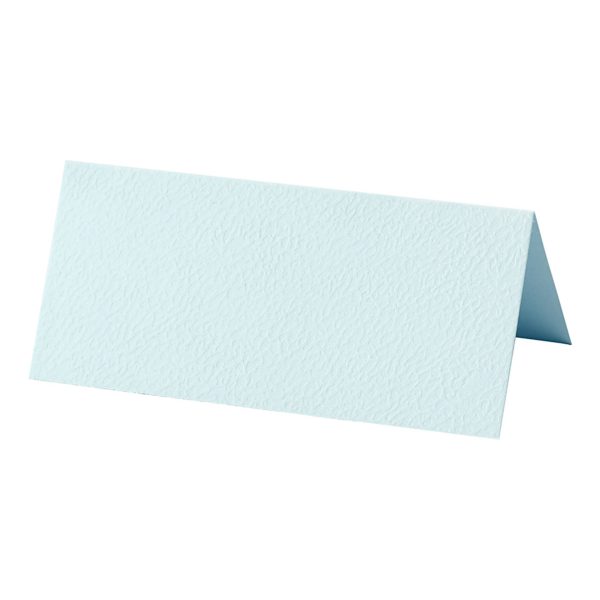 Placeringskort Ljusblå - 10-pack
